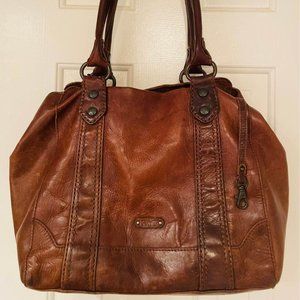Frye Bag - Melissa Tote - Cognac